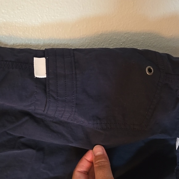 J. Crew Navy Swim Trunks Size 32 - Picture 3 of 5